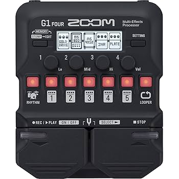 Amazon.com: Zoom G1 Four Multi-effects Processor with XCG-4